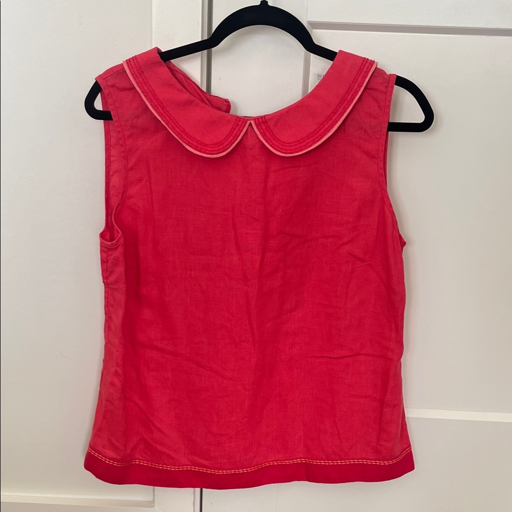 Boden Linen Sleeveless Top US 10